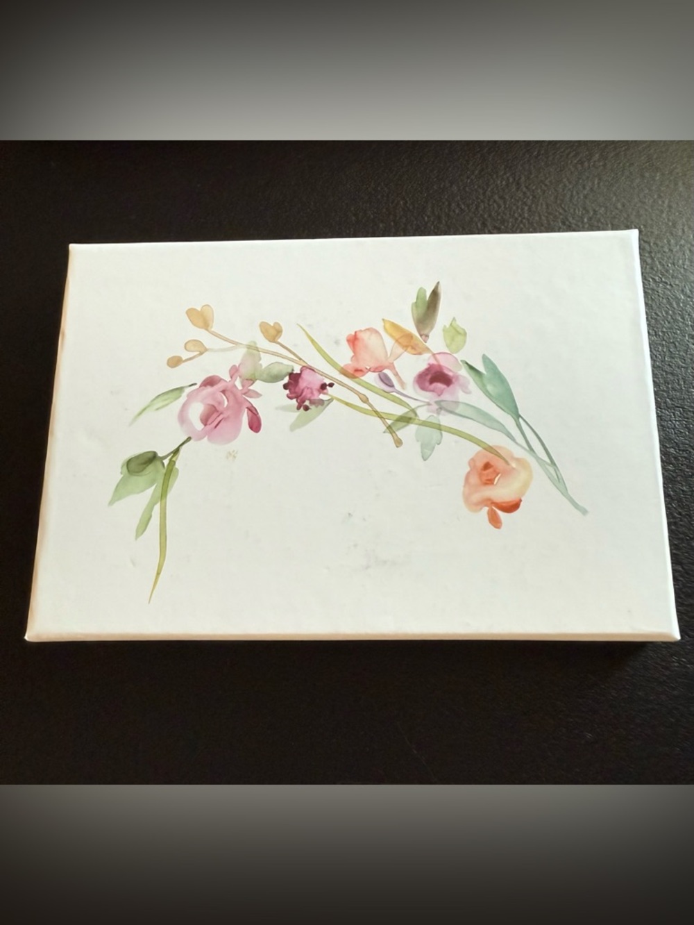 Fringe Studio Floral Decorative Tray NWT